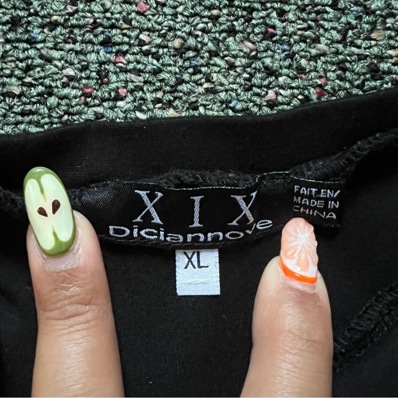 Black Modest High-Waist Stretch Basic Casual A-Line Knee-Length Midi Skirt sz XL - Picture 16 of 16